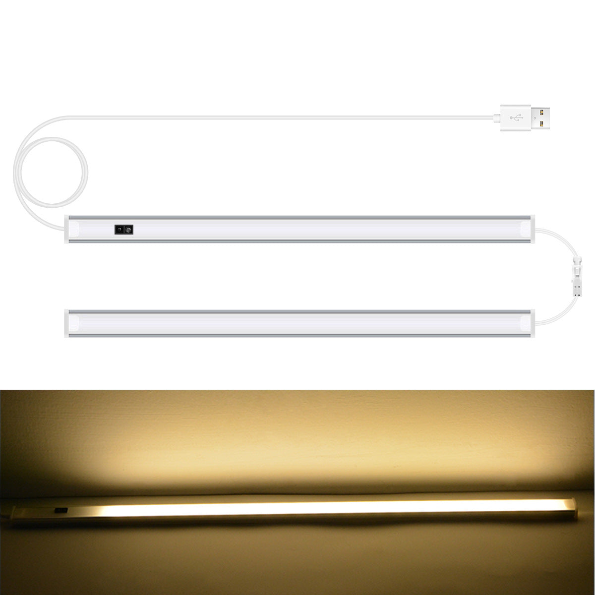 Manual Sensor Strip Lights For Cabinets