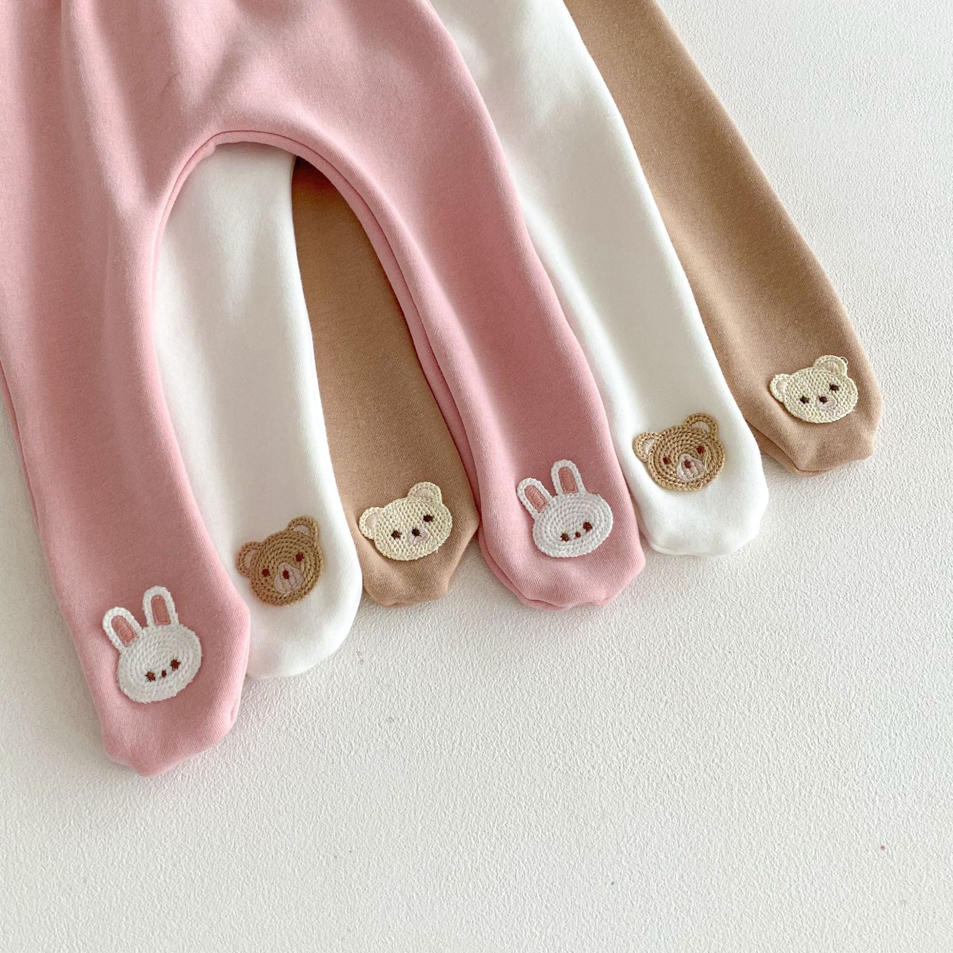 Autumn and Winter Arrival Cute Cartoon Style Animals Pattern Baby Leggings