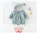 Baby Cartoon Shape Solid Color Long Sleeved Triangle bodysuit